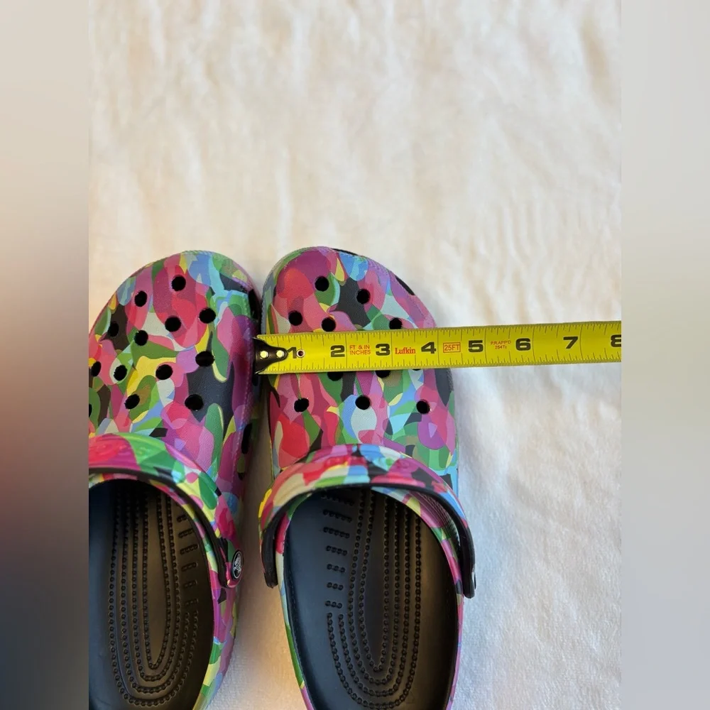 Crocs Classic Bubble Block Clogs Multicolor Size 11 Womens - Picture 10 of 11